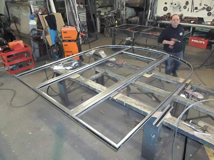 Fabrication de verrière Chartres